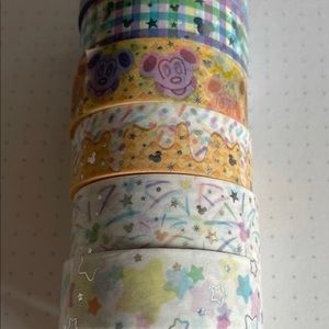 NWSS WASHI SAMPLES - rainbow rolls vol. 3
